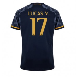 Real Madrid Lucas Vazquez #17 Koszulka Wyjazdowych 2023-24 Krótki Rękaw